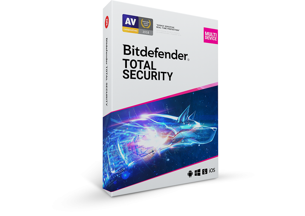 Bitdefender Total Security (5 Device - 1 Year) DACH ESD