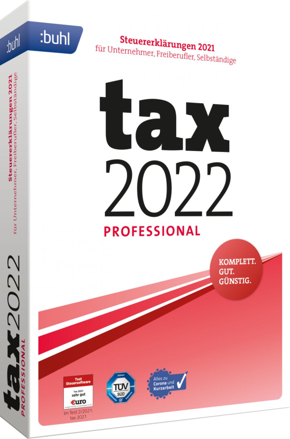 BUHL tax 2022 Professional (für das Steuerjahr 2021)