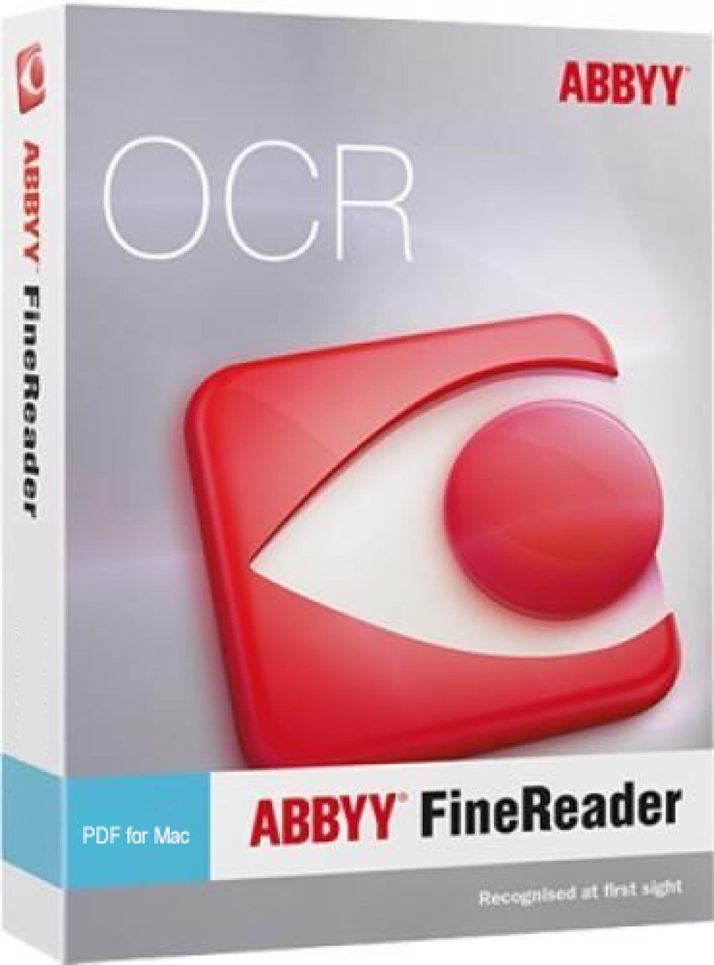 ABBYY FineReader PDF 15 for MAC (1 User - 1 Year) ESD