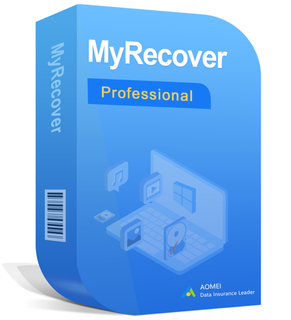 AOMEI MyRecover Professional (1 PC - Lifetime) ESD