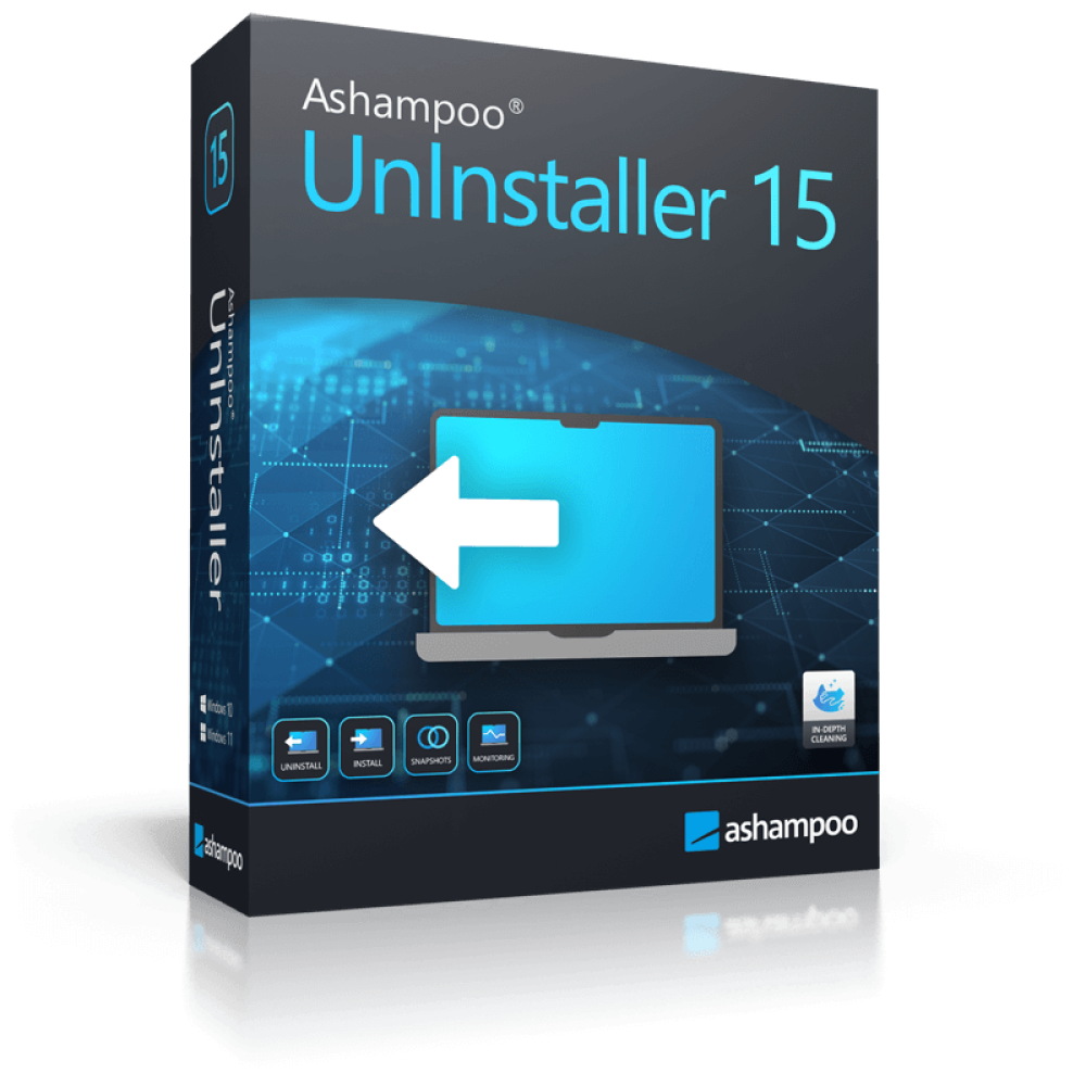 Ashampoo UnInstaller 15 (1 PC - perpetual) ESD