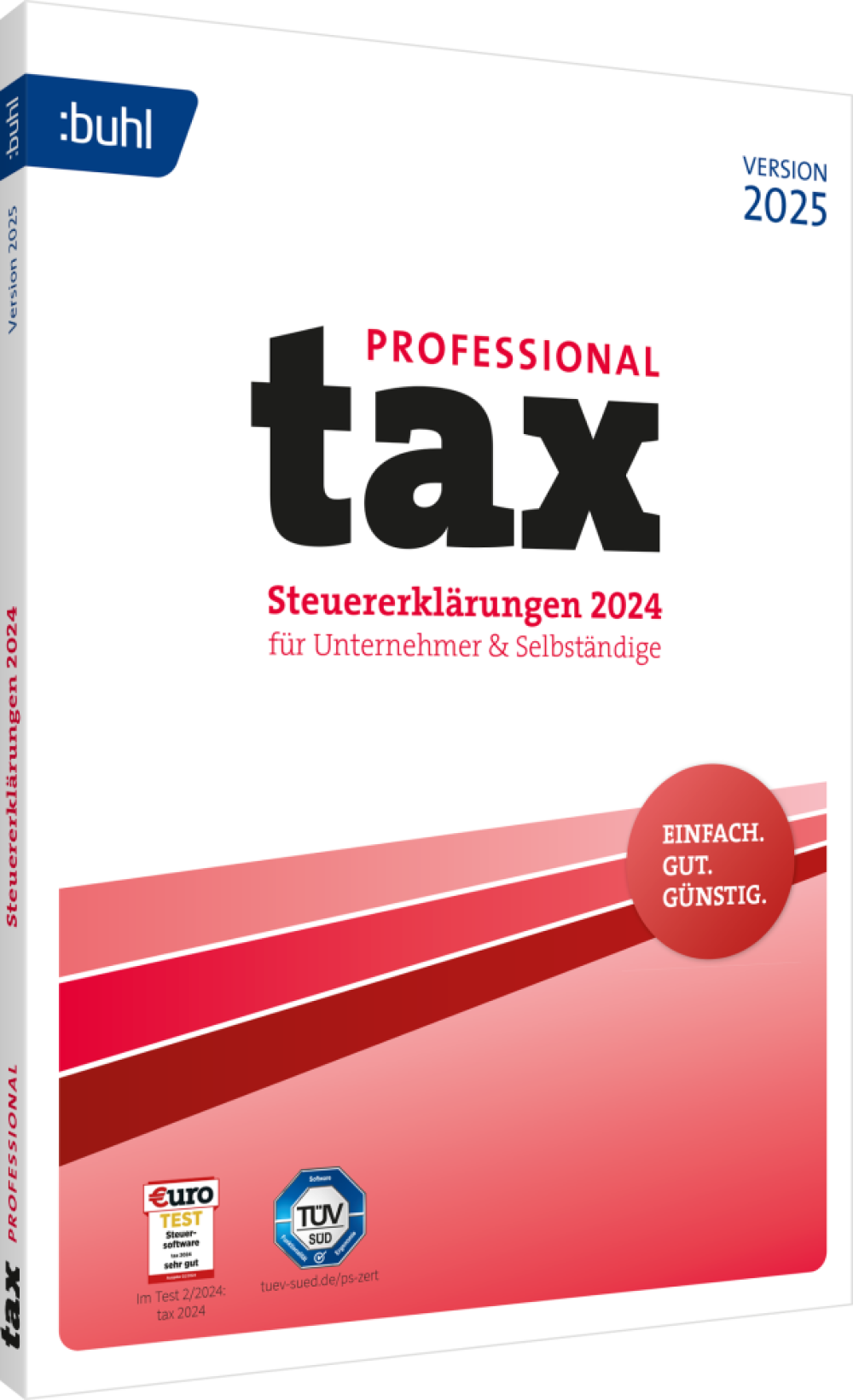 BUHL tax 2025  Professional (für das Steuerjahr 2024) ESD