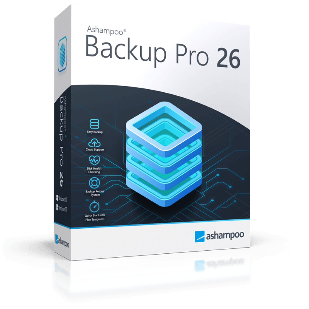 Ashampoo Backup Pro 26 (1 PC - perpetual) ESD